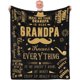 thumbnail image 1 of LHSHID Gifts for Papa Blanket Flannel Soft and Comfortable Anti static Bed Sofa Blanket 50x60in, 1 of 5
