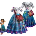 thumbnail image 2 of Disney Encanto Mirabel Princesa pelaje niña, Disfraz Isabella Madrigal, fiesta cumpleaños infantil, vestido tul Rhen, 2 años, 6 años, 8 años, 10 años zhangmengya unisex, 2 of 2