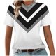 thumbnail image 1 of Tops Cortos para Mujeres Casual de Moda Impreso Cuello Redondo, Camiseta de Manga Corta para el Uso Diario, Fiesta Y Cómodo, 1 of 4