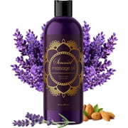 MAPLE HOLISTICS Aromatherapy Sensual Massage Oil for Couples - Lavender Massage Oil for Intimacy with Essential Almond Body Oils for Dry Skin Care - Lavender Massage Oils for Massage Therapy, 8 fl oz