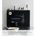 thumbnail image 5 of Yamazaki Home Sliding Drawer Seasoning Rack, Black, Steel, 5 of 7