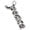 Silver, variant on Silver-tone Crystal Script ''Believe'' - Script Class of 2025 Dome Charm Necklace, 18"