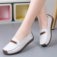thumbnail image 7 of Sngxgn Women's Ballet Flats Walking Flats Slip On Work Shoes Flats Shoes for Woman Soft Lightweight(White,40), 7 of 7