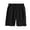 Black, variant on QUOTAY Kids Shorts Athletic Stretchy Breathable Summer Casual Wear with Pockets for Kids and Youth Casual Pants Blue,140