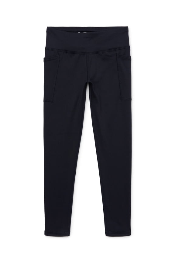 Girls Active Leggings with UPF 30, Sizes 4-18 & Plus
