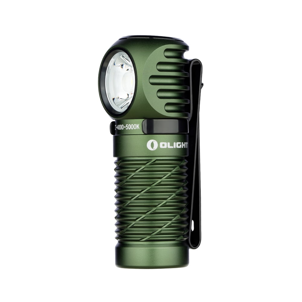 OLIGHT Perun 2 Mini Headlamp 1100 Lumens LED Head Flashlight, Rechargeable Headlight with Red Light Option, Great for Working, Hiking, Camping and Climbing (OD Green Cool Whtie Light: 5700~6700K)