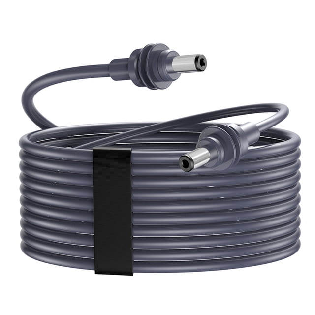 Cable de Alimentación para Mini Cable de Alimentación de CC A CC Cable de Alimentación Tipo C Cable de Extensión de CC Resistente Al Agua de 5 M