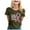 Army Green, variant on TSADFHJI Cute Tops for Teen Girls Long Sleeve Women's Cancer Printed T Shirt International Publicity Moon Short Sleeved Shirt M Navy