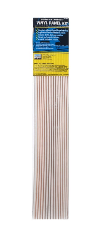 AC Safe Window Air Conditioner Vinyl Panel Replacement Kit Weather Stripping