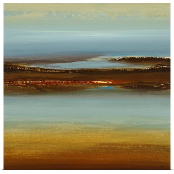 Great BIG Canvas | Rolled Lisa Ridgers Poster Print entitled Zen Land