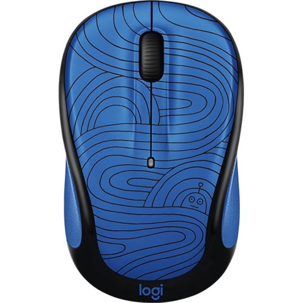 kop træk uld over øjnene Livlig Logitech 910-005030 M325c Wireless Mouse Deep Blue Bot - Walmart.com