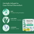 thumbnail image 6 of The Honey Pot Company, Herbal Daytime Heavy Flow Pads with wings, Organic Cotton Cover, 16 ct., 6 of 16