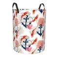 thumbnail image 2 of Fotbe Koi Fish And Corals Laundry Basket with Handles, Waterproof Large Laundry Hamper, Wash Bag for Corner Dorm, Rolling Laundry Basket with Handles-Small, 2 of 8