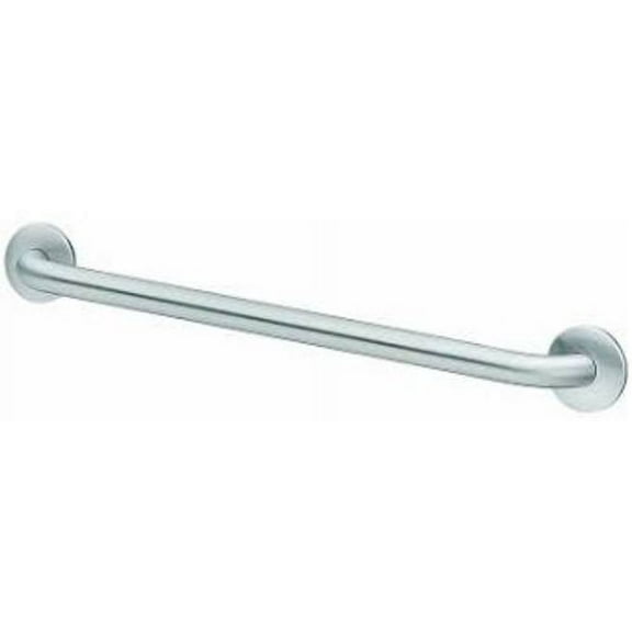 Bradley 8520-001240 Satin Stainless Steel Standard Series 24" Grab Bar