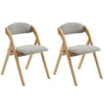 thumbnail image 7 of BAYUELSWU Folding Dining Chairs 2 Pack Wood Foldable Chairs with Padded Seat and Back, No Assembly Modern Dining Chairs Extra Chair for Guests Living Room Office Wedding Party, 7 of 7