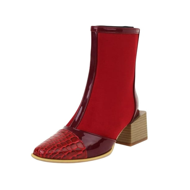 Abcnature Women Middle Mid Calf Boots Women s Midrange Winter