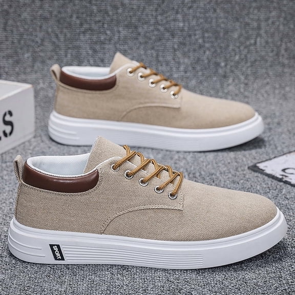 Men's Breathable Lightweight Knit Running Sneakers - Gym & Casual Wear - Upper/ Cushioning, Lace-Up Style (Year-Round),Wide Width Compatible Low-Top Sneakers Suitable
