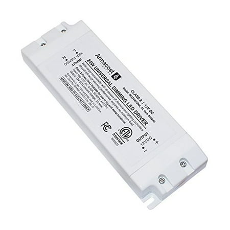 armacost lighting universal 24 watt dimming driver 12 volt dc power