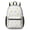 Black-5, variant on 17 Inch Lightweight Backpack,PVC Waterproof Oxford Fabric, Ergonomically Designed, with Large Capacity, Wildflower Garden Aesthetic Floral Print