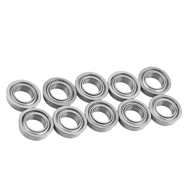 Rodamientos de bolas blindados de metal Jadeshay 10 piezas MF106ZZ Acero inoxidable