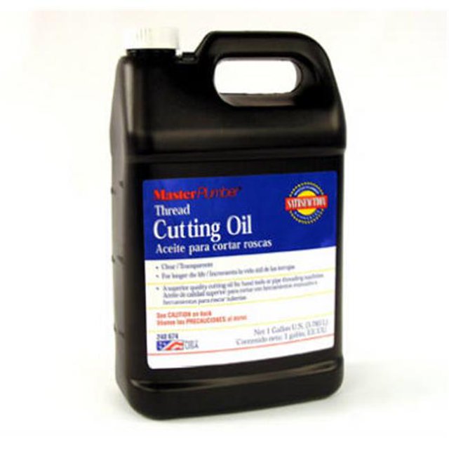 Master Plumber Gallon Clear Thread Cutting Oil