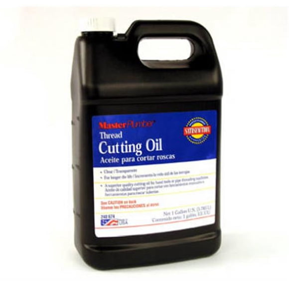 Master Plumber Gallon Clear Thread Cutting Oil