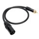 thumbnail image 1 of Cable XLR Macho A AV, Conector Chapado En Oro Con Núcleo De Cobre, Cable XLR De 3 Pines A AV Para Reproductor De CD, 1 of 7