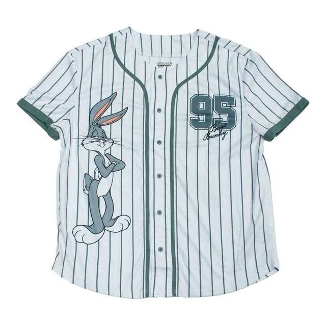 Playera Looney Tunes para Niño Bugs Bunny Blanco Talla 8