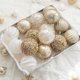 thumbnail image 4 of Adornos de bolas de Navidad de 6/8 cm, decoración para árbol de Navidad, fiesta, Año Nuevo, champán, colgante de esferas navideñas, 4 of 5