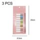 thumbnail image 2 of Sticky Tabs Page Markers Sticky Index Tabs,Transparent Sticky Notes, Writable Page Sticky Notes, 2 of 4