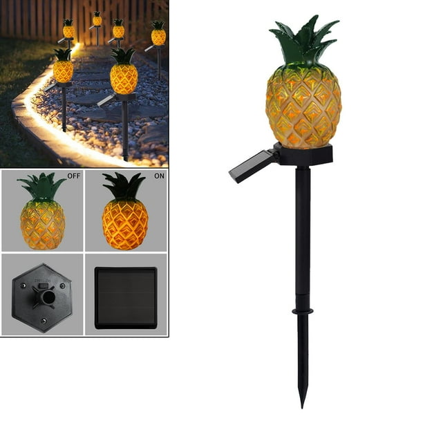 LED para jardín, decoración de liquidación, lámpara de para exteriores, iluminación de , paisaje, para patio, jardín, Ananas shamjiam Luz de estaca de camino