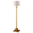 thumbnail image 1 of Henn&Hart 16" Brass Metal/Fabric Floor Lamp, 1 of 4