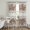 Linen Beige, Peach, Lavender, Olive Green, variant on Red Roses Floral Sheer Curtains 96 Inch Length 2 Panels Set, Farmhouse Botanical Flowers Vintage Voile Window Treatment Semi Sheer Long Curtains Drapes for Bedroom/Living Room/Kitchen 52"x96"x2