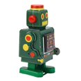thumbnail image 1 of Juguete De Robot En Vintage, Juguete De Estaño Con Torpe Caminando, Cotizle En Un Reloj De Lata De Estaño Figura Decoración Del Hogar Juguete Retro, 1 of 7