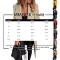 thumbnail image 3 of Leidass Womens Mid Length Wrap Coat Shawl Lapel Open Front Self Tie Waist Belt Long Sleeve Solid Casual Outerwear Gray M, 3 of 4