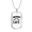 Military Chain (Gold), variant on Hunting Is Life Dog Tag Necklace Stainless Steel 24" Chain Silver Tone or Gold Tone