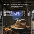 thumbnail image 3 of High Precision Body Weight Scale Smart Bathroom Scales with Large LCD Display(400lbs),Decorative for Bedroom-Old Cowboy Ha And T Leather Boots On Wooden Table, 3 of 4