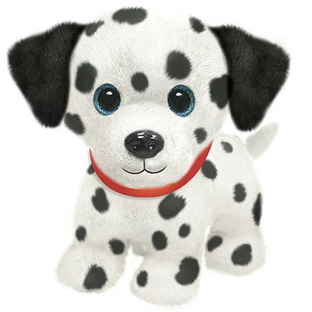 First and Main - Dalmatian Poodle Plush Dog, 7 Inches
