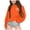 X955 Orange, variant on Confree Sweatshirts For Girls Graphic Print Long Sleeve Sweatshirt Spring Autumn Dailywear Breathable Casual Toddler Girls Pullover Top Size 3-4 Years Black