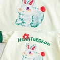 thumbnail image 4 of Jumpingount Conjunto de ropa para niñas y niños, camiseta de conejo de dibujos animados, pantalones holgados de algodón con insectos, ropa para conjuntos de ropa ciento cuarenta, 4 of 6