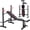 Red, variant on Home Gym Weight Bench Set 650 lbs Capacity, Adjustable Foldable Bench Press with Leg Extension Curl for Garage Apartment Strength Training