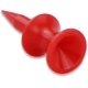 thumbnail image 3 of Paquete de 100 tees de golf de plástico rojo de 32 mm, 3 of 5