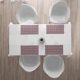 thumbnail image 3 of Ambesonne Aztec Place Mats Set of 4, Animal Motifs Circles, Standard Size, Vermilion Dark Blue, 3 of 4