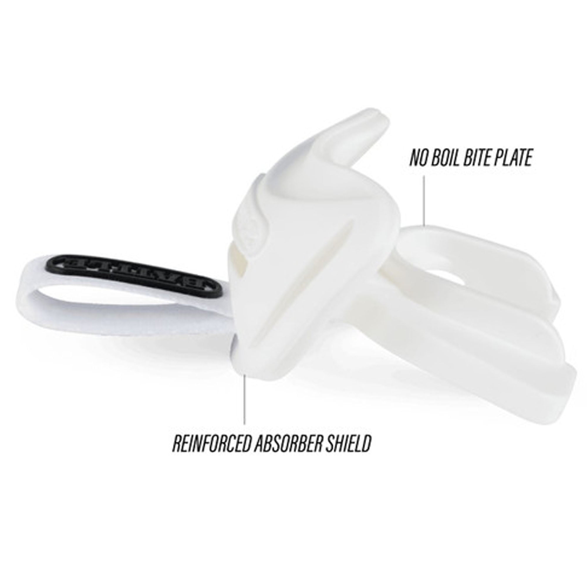 Battle Sports - Speedtab F7 Football Mouthguard - Black/Red