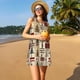 thumbnail image 3 of Fotbe Rustic Plaid Forest Lodge Vestido de Verano sin Mangas para Mujer – Vestido Midi Línea A, Estilo Camiseta Floral, Vestido Playero Casual y Fluido, 3 of 7