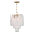 thumbnail image 3 of OLL-6004-AG-CL Crystorama Lighting Ollie - 4 Light Pendant-19.25 Inch Tall and 14.25 Inch Wide-Aged Brass Finish-Clear Glass Color, 3 of 9