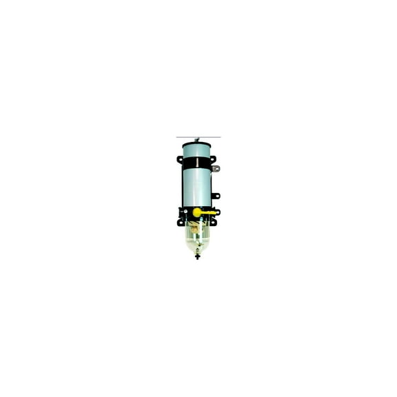 Racor 1000FV10 Marine Turbine Fuel Filter/Water Separator w/Clear Bowl, 10 Micron