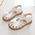 thumbnail image 2 of TAIAOJING Girls Sandals Toddlers Kids Comfortable Outdoor Summer Footwear With Flexible Design For Ages 12 Months To-14 Years Comfort 18-24M, 2 of 3
