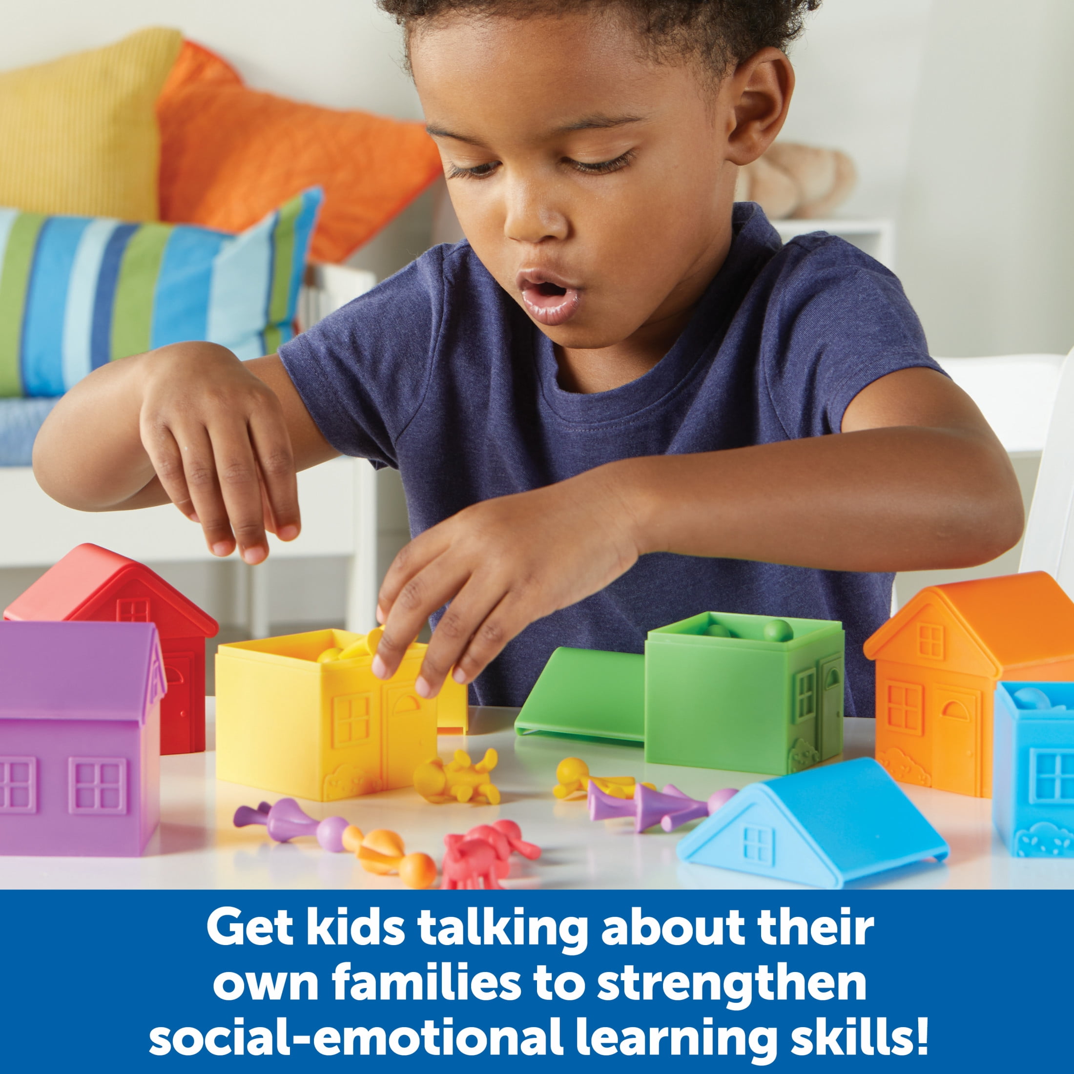 Learning Resources  All About Me Sorting Neighborhood  Montessori Preschool Activities, Ages 3+