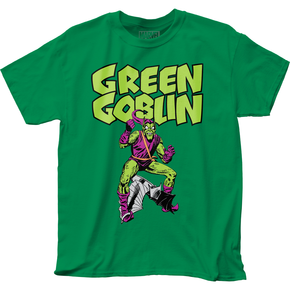 Green Goblin Marvel Comics Supervillain Comic Books Adult TShirt Tee